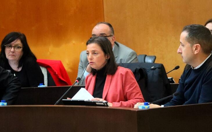 Cristina Escoda del grupo Socialista.
